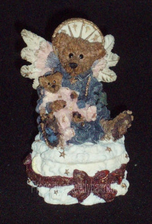 Angelica...The Guardian-Boyds Bears Bearstone Trinket Box #2266 *