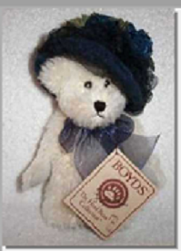 Sapphire S Bearington-Boyds Mohair Bears #93430V **QVC Exclusive ***Hard to Find*** *