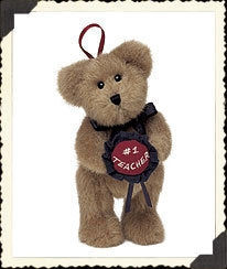 Ms. Teacherbeary #1 Teacher-Boyds Bears Ornament #562506 *