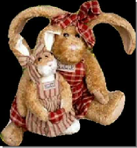 Nanna O'Harea with Audrey-Boyds Bears Bunny Rabbit Hare Set QVC Exclusive ***RARE