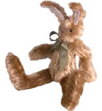 Hopson Q. Woodsley-Boyds Bears Mohair Bunny Rabbit Hare #93532V QVC Exclusive