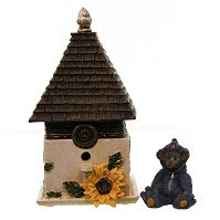 SUNNY'S HOME TWEET HOME WITH BIRDIE MCNIBBLE-Boyds Bears Treasure Box #4028494
