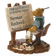 Masterpiece in the Making-Boyds Bears Bearstone #4021170 Norman Rockwell