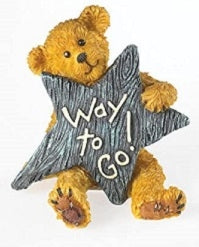 Star...Way to Go-Boyds Bears Bearstone Resin #4021092