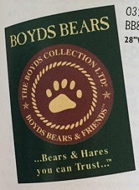 Boyds Bears & Friends Banner-Boyds Bears Logo Banner #0323 *