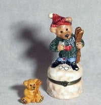 Knut....Downhill Racer-Boyds Bears Resin Le Bearmoge #392003 *