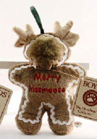 Merry Kissmoose-Boyds Bears Moose Peeker Ornament #567973-2 ***RARE*** *