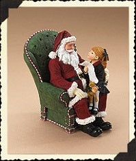 Jacqueline Meets Santa...I've Been Good-Boyds Bears Dollstone #35007 ***Hard to Find*** *