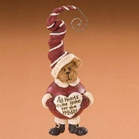 Mr. Claus-Boyds Bears Resin Ornament #257541 *