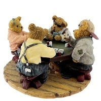 Annie, Tex, Jack and Chip...Shuffle Up and Deal-Boyds Bears Bearstone #2277965V QVC Exclusive ***RARE*** *