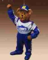 JIMMIE JOHNSON-BOYDS BEARS RESIN NASCAR ORNAMENT #919408 *