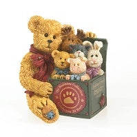 Winston and Buddies...Lifelong Friends-Boyds Bears Bearstone #4031604 *