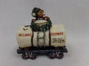 SIPPY LONGSTRAW...EGGNOG EXPRESS-BOYDS BEARS BEARSTONE #2487 *