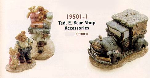 Ted E. Bear Shop-Boyds Bears Accessory Set #19501-1 *