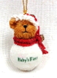 Baby's First-Boyds Bears Resin Ornament *