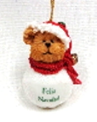 Feliz Navidad-Boyds Bears Resin Ornament *