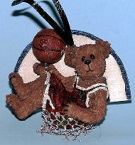 SAM DUNK-BOYDS BEARS RESIN ORNAMENT #25757. *