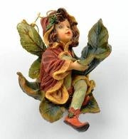 SIENNA FAERIELEAF..TOUCH OF FALL-BOYDS BEARS RESIN ORNAMENT #25812 *