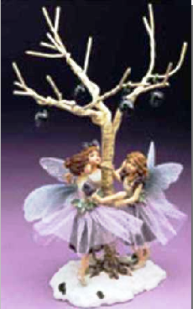 Twila, Margot & Giselle...Dance of the Sugar Plum Faeries-Boyds Bears Resin #36010 BBC LE  *