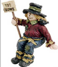 Elwood Nocrows...Crop Watcher-Boyds Bears Resin #370112  *