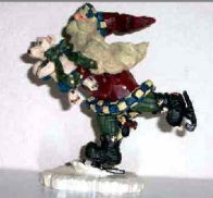 Santa Jr....As Quick as a Flash-Boyds Bears Santa Resin #370104 *