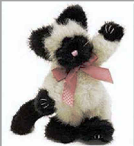 FINICKY SNOTTYCAT-BOYDS BEARS KITTY CAT #53030-10 *