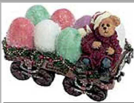 Gus Gummytummy...Sweet Ride Blues-Boyds Bears Resin #2489 *