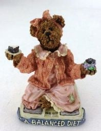 Jenny Sweet-Tooth It's A Dairy To Me-Boyds Bears Bearstone #02004-41 BBC Exclusive *