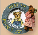 Ms. Bearyproud-Boyds Bears Resin Pin #26075 *