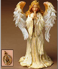 Faith...Guardian of Prayer-Boyds Bears Charming Angels #28237 *