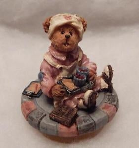 Rosemary...A Little TLC-Boyds Bears Resin Candle Topper #651259 *