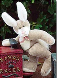 Tapper F. Wuzzie-Boyds Bears Bunny Rabbit Hare Wuzzie #595300 *