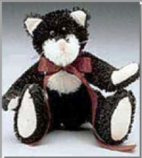 Armstrong Cattington-Boyds Bears Mohair Kitty Cat #590087-07 *