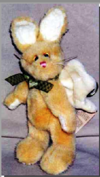 Jill Hopkins-Boyds Bears Bunny Rabbit Hare Ornament #56241-12 *