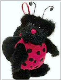 Iddy Biddy Ladybug-Boyds Bears Ladybug Ornament #562201 *