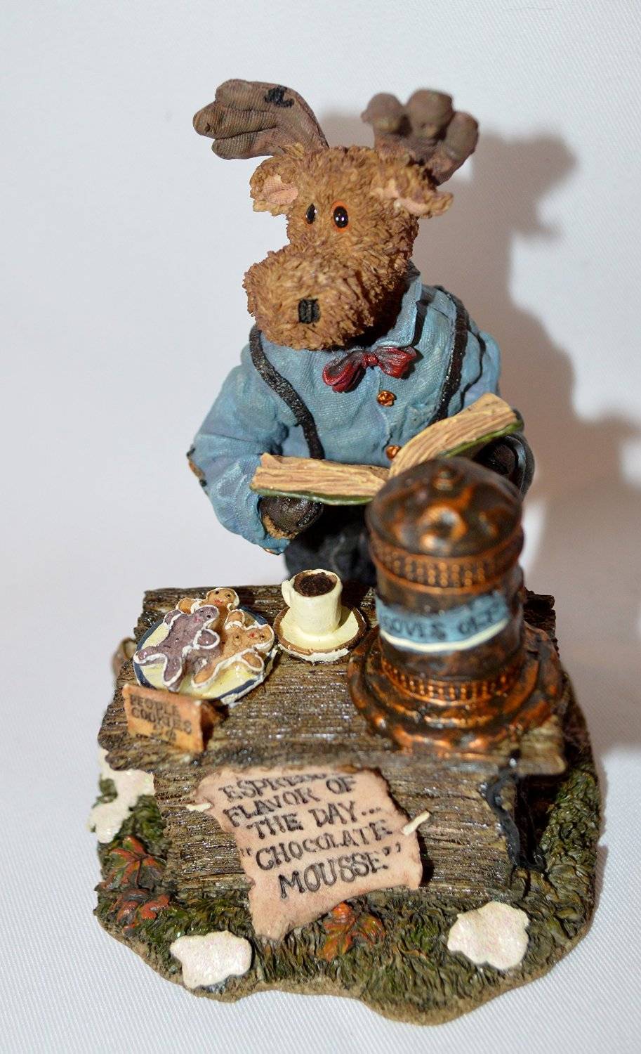 Mr. Mocha Java Mooselbean...Double Shot-Boyds Bears Moose Troop Figuri ...