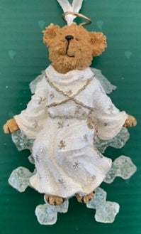 Angel on a Snowflake-Boyds Bears Resin Ornament #257615