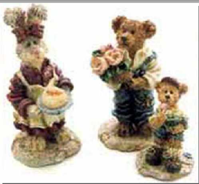 Bailey's Cozy Cottage-Boyds Bears Resin Accessories #19502-1