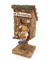 Fisher ... The Bear Essential Mini Birdhouse-Boyds Bears Bearstone #654424