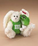 Floppy with Green-Boyds Bears Bunny Rabbit Hare #919060 M and M Exclusive