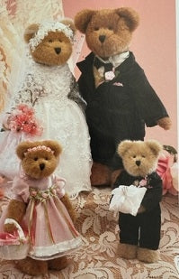 Foreverluv Wedding-Boyds Bears Wedding Marriage Bridal Set