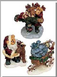 Fun at the Toy Factory-Boyds Bears Bearstone Pac #2480