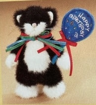 Happy Birthday Cat-Boyds Mini Bears #567212-2 ***Hard to Find