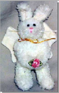 Linnea-Boyds Bears Bunny Rabbit Hare Ornament #5610-01