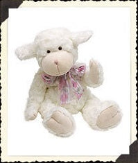 Liza Fuzzyfleece=Boyds Bears Lamb #55203-01