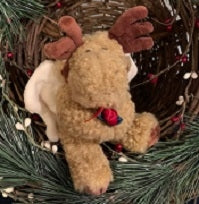 Matilda with Holly Berries-Boyds Bears Moose Ornament-Lord & Taylor Exclusive