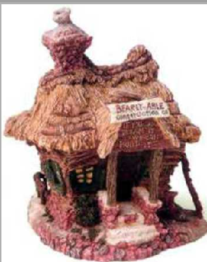 Matthew's Bungalow-Boyds Bears Resin Bearly Built Village #19011