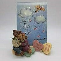 Mr & Mrs Trueheart-Boyds Bears Bearstone Picture Frame #82022