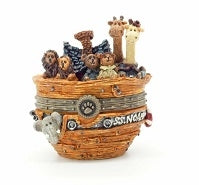 Noah's Ark with Drip McNibble-Boyds Bears Treasure Box  #392111