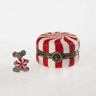 Sugar's Peppermint Candy with Mintley McNibble-Boyds Bears Treasure Box #4022281